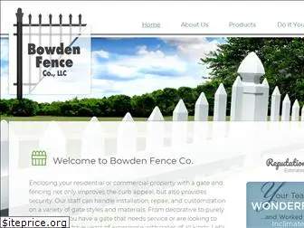 bowdenfence.net
