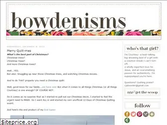 bowdenisms.com