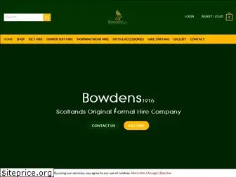 bowdenskilts.co.uk