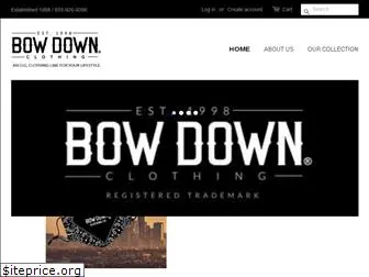 bowdownclothing.com