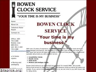 bowenclockservice.com