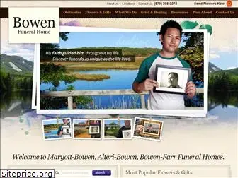 bowenfuneralhomes.com