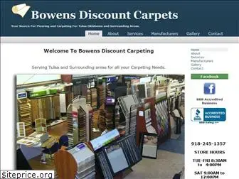 bowenscarpets.com