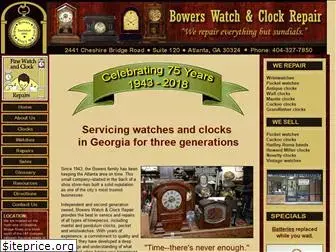 bowerswatchandclockrepair.com