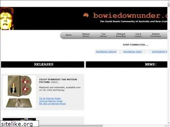 bowiedownunder.com