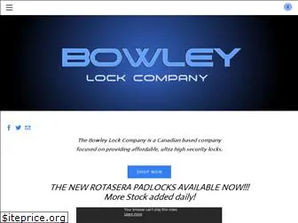 bowleylockcompany.com