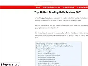 bowlingballsguide.com