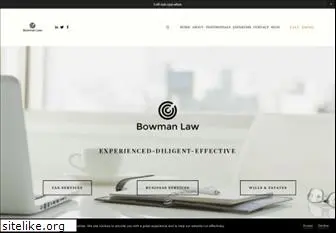 bowmanlawfirm.net