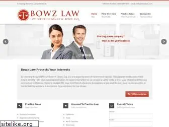 bowzlaw.com