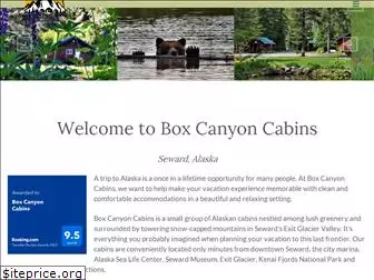 boxcanyoncabin.com