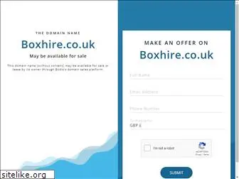 boxhire.co.uk