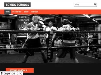 boxingschools.com