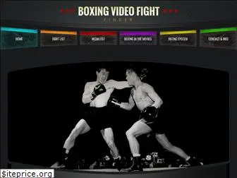 boxingvideofightfinder.com