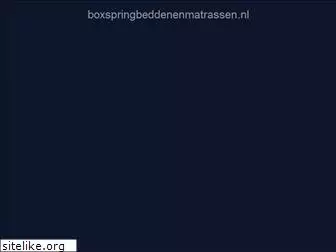 boxspringbeddenenmatrassen.nl