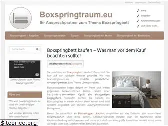 boxspringtraum.eu