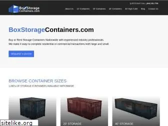 boxstoragecontainers.com