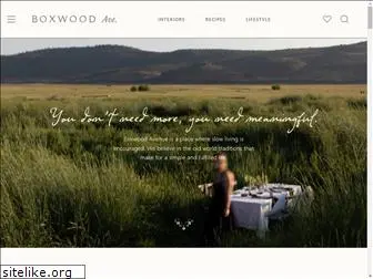 boxwoodavenue.com