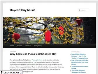 boycottbuymusic.com