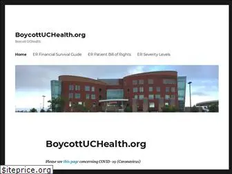 boycottuchealth.org