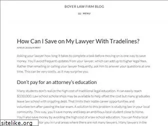 boyerlawfirmblog.com