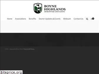 boynehighlandsowners.com