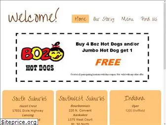 bozhotdogs.com