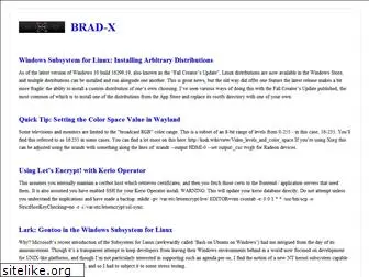 brad-x.com