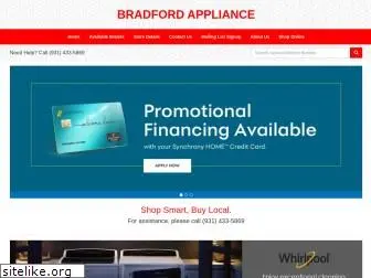 bradfordappliancetn.com