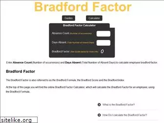 bradfordfactorcalculator.com