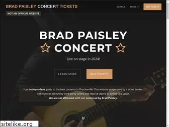 bradpaisleyconcerttickets.net