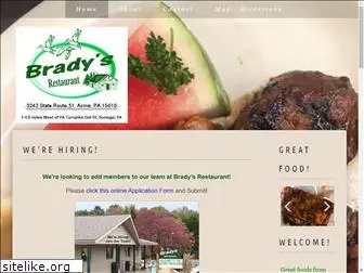 bradysrestaurant.net