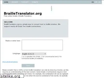 brailletranslator.org