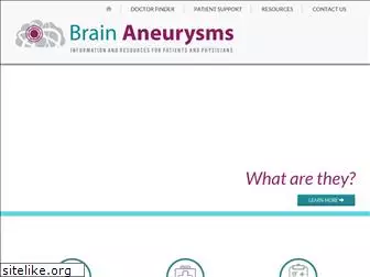 brainaneurysm.com
