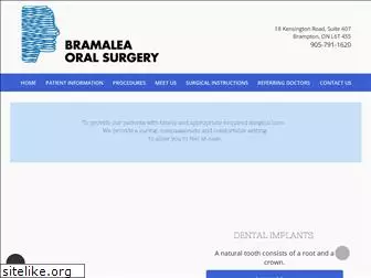 bramaleaoralsurgery.com
