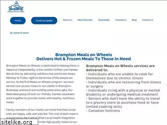 bramptonmealsonwheels.com