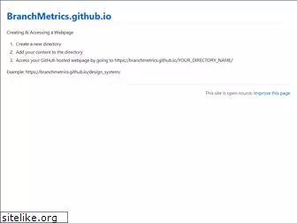 branchmetrics.github.io