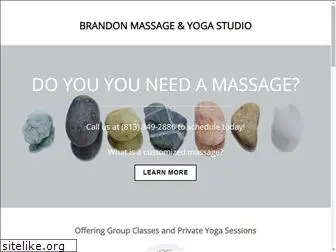 brandonmassageandyogastudio.com