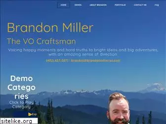 brandonmillervoiceover.com