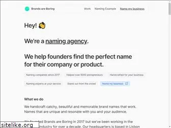 brandsareboring.co