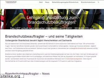 brandschutzbeauftragter.de