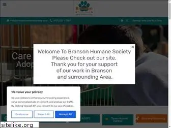 bransonhumanesociety.com