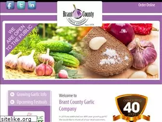 brantcountygarliccompany.com