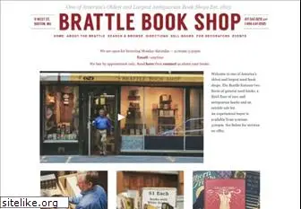 brattlebookshop.com