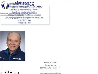 braun-elektrogutachter.de thumbnail