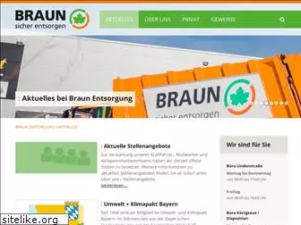 braun-entsorgung.com