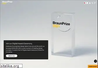 braunprize.org