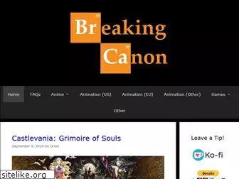 breakingcanon.com