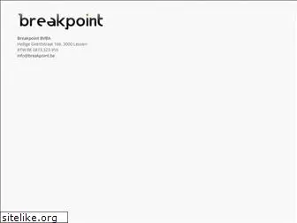 breakpoint.be