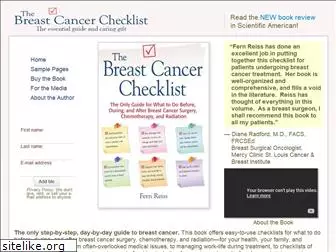 breastcancerchecklist.com