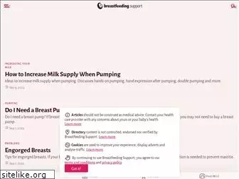 breastfeeding.support